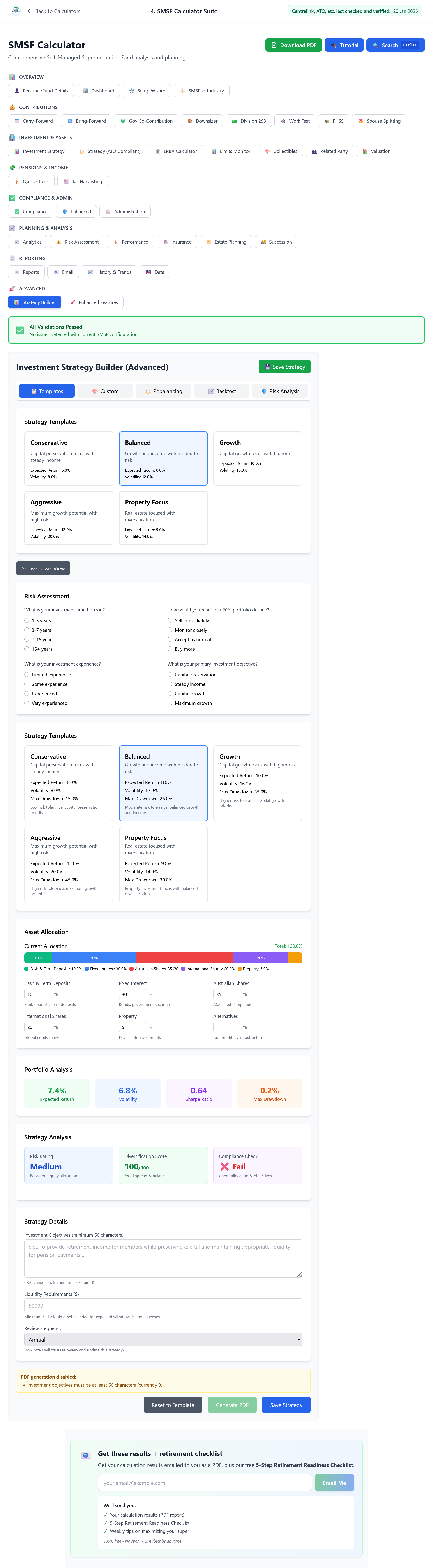 SMSF investment strategy requirements: risk, return, diversification, liquidity, and insurance